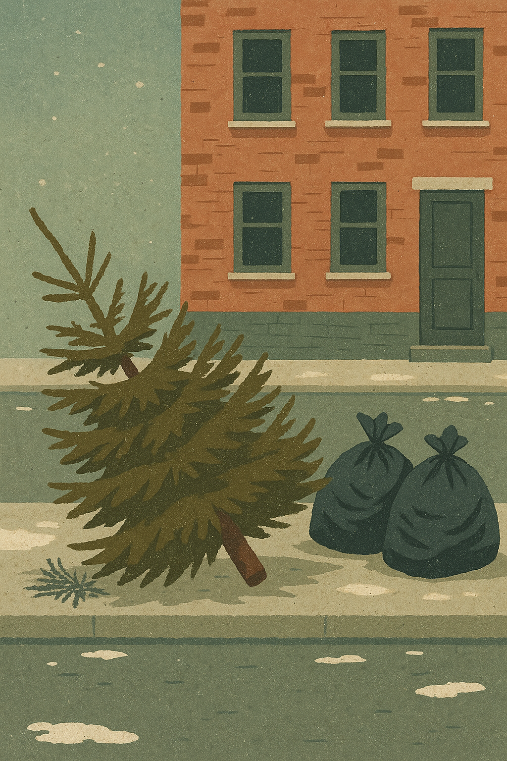 2. Weihnachttag-Bäumchen raus